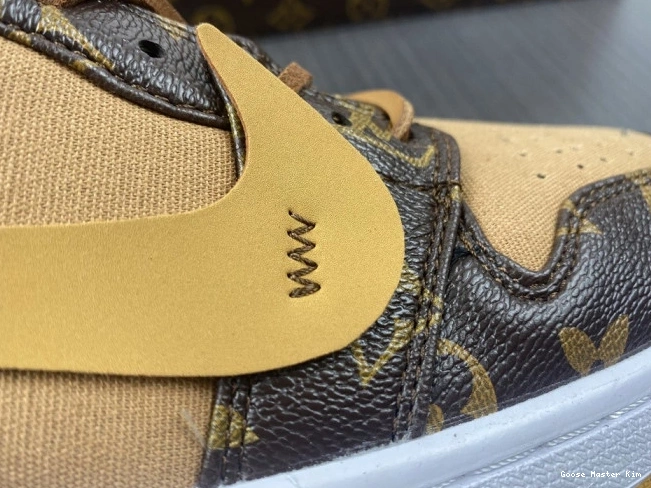 1 Off-Louis x OW LOW AJ1 Air Jordan 0807